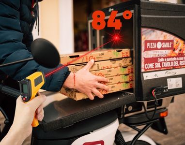 Bauletti riscaldati 84° con termometro digitale